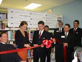 Reeve Ribbon Cutting